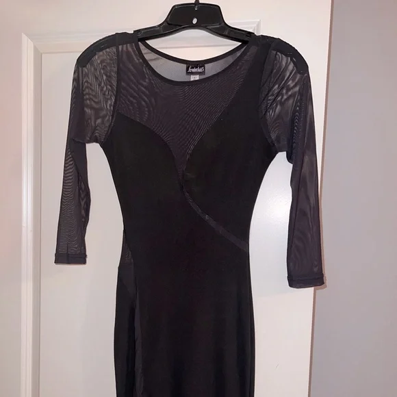 knee length dresses for ladies 80s Fredericks of Hollywood Dress